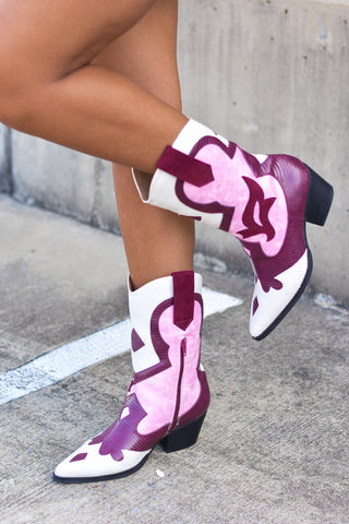 Zizi Boot - Pink - Lavish Tuscaloosa