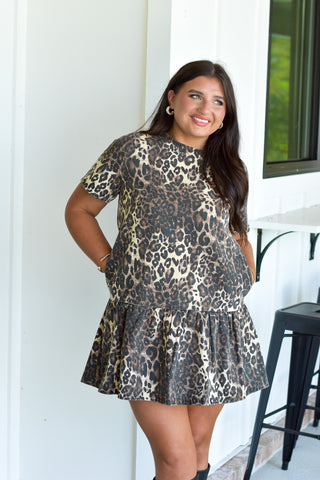 Leopard Mini Dress