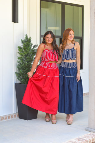 Lace Trim Set - Red