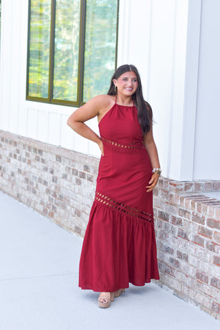 Cutwork Lace Maxi
