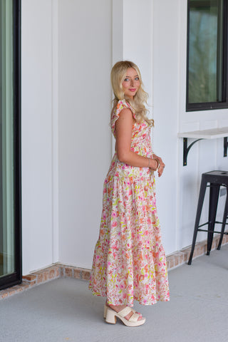 Blush Garden Maxi