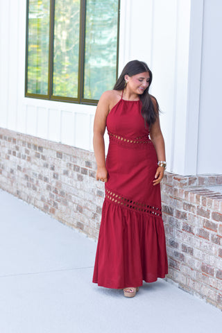 Cutwork Lace Maxi
