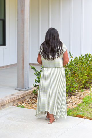 Sage Skirt Set