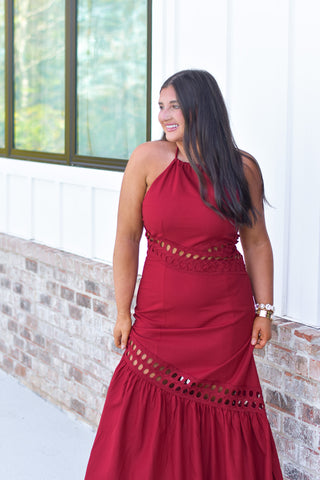 Cutwork Lace Maxi
