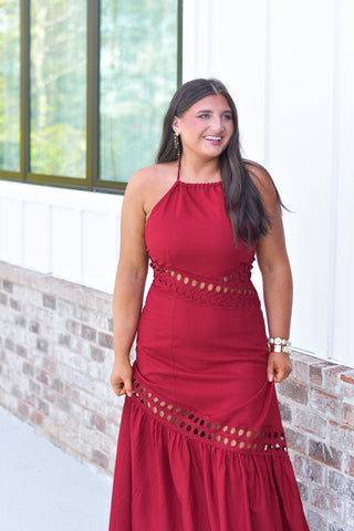 Cutwork Lace Maxi