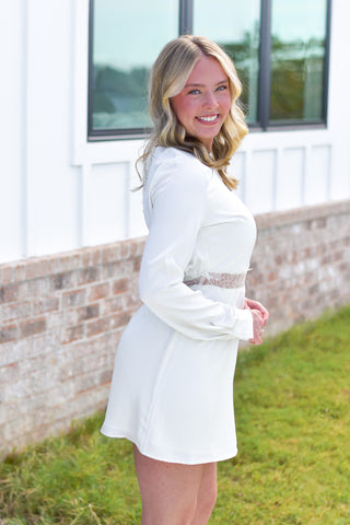 Ivory Lace Dress