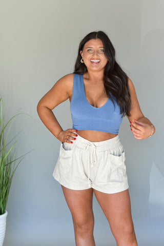 Vicky Tank - Blue