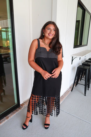 Black Detail Dress