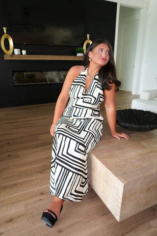 Anjelica Halter Dress