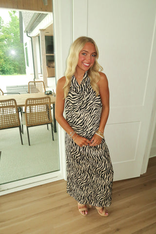Zebra Skirt Set