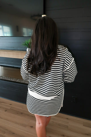 Stripe Skort Set