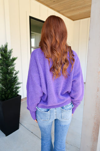 Essential Sweater - Purple