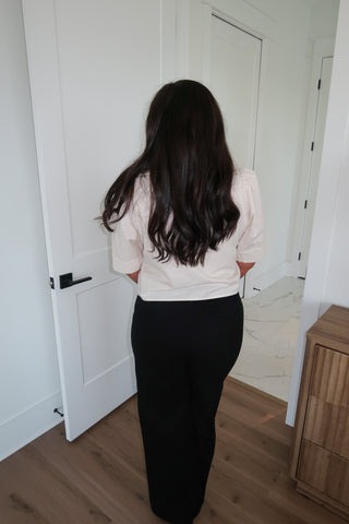 Linen Bows Top