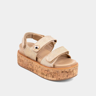 Lucille Sandal - Gold