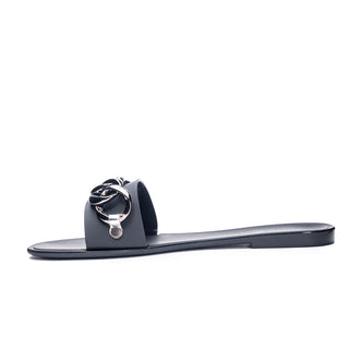 Midsummer Slide - Black - Lavish Tuscaloosa