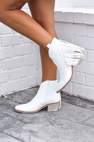 Fringe Bootie - Lavish Tuscaloosa