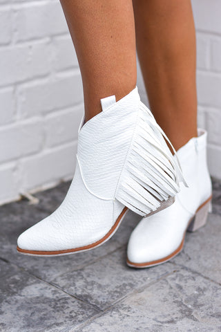 Fringe Bootie - Lavish Tuscaloosa