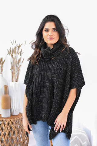 Shimmer Knit - Black - Lavish Tuscaloosa